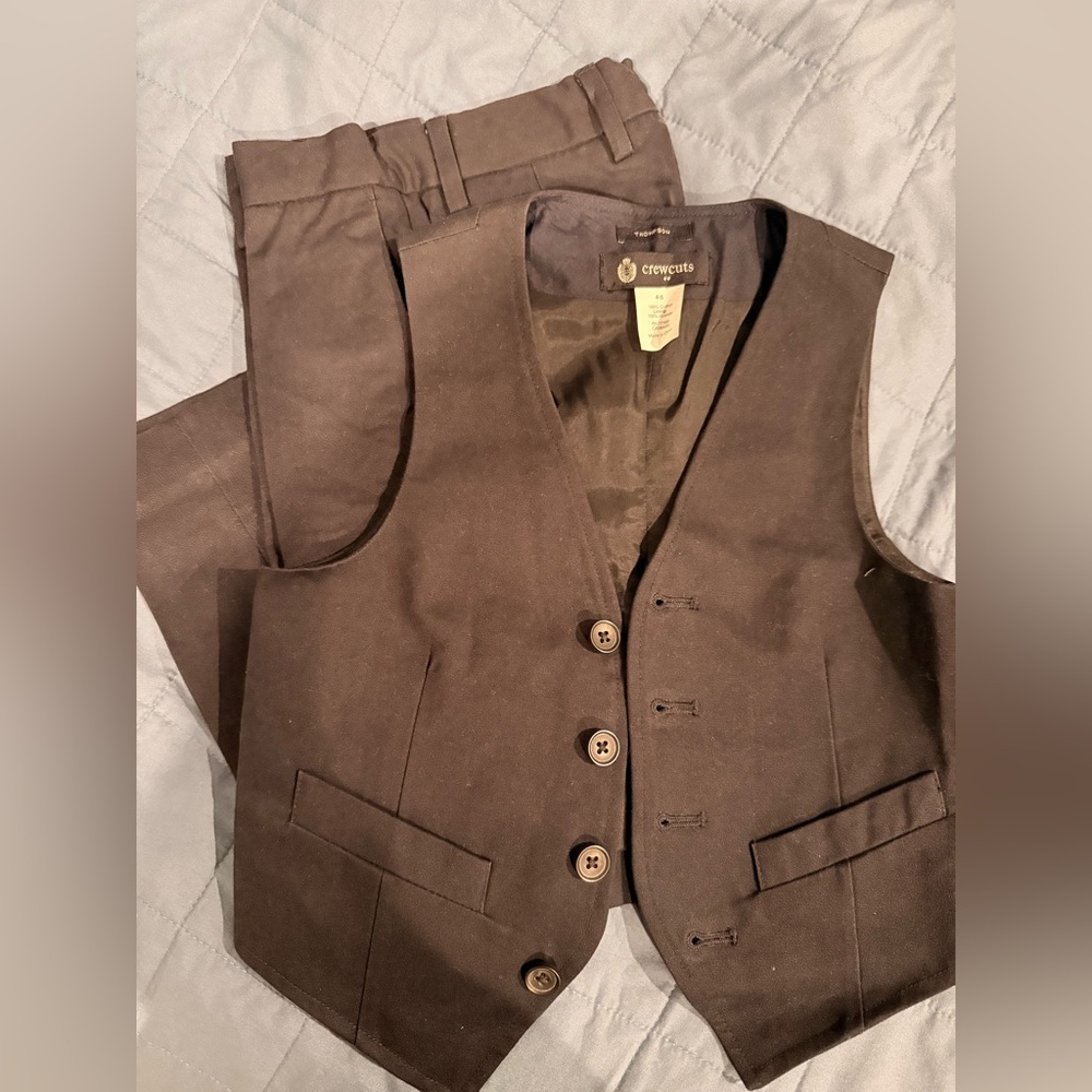Jcrew Crewcuts Boys Navy Suit